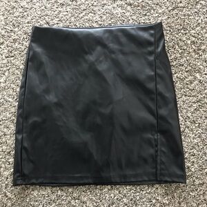 SHEIN Split Hem Bodycon Skirt Size X-Small Petite